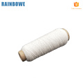 Professional cheap latex rubber covered yarn for socks in stock white spandex rubber yarn